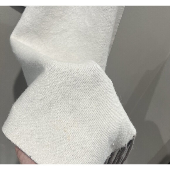 Mer Sea Travel Wrap One Size Sweater Fringe Gray Ivory Shawl Fitted Sleeve - Picture 5 of 8